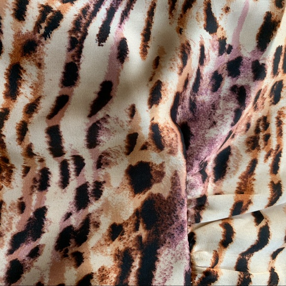 Naked Zebra Animal Print Satin minidress - Picture 7 of 8